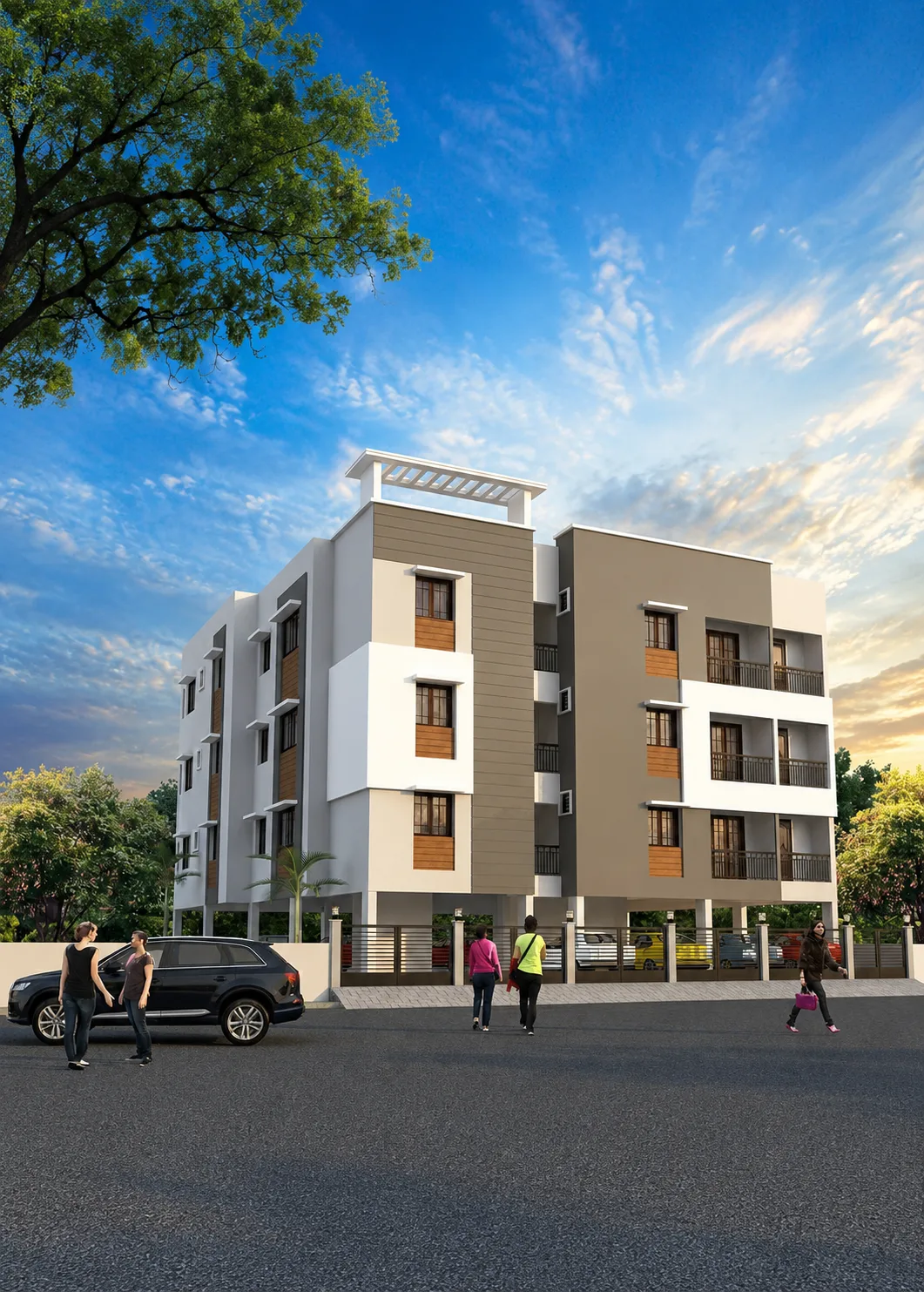 Thoraipakkam Premium Apartments exterior